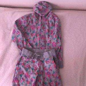 Sweat pants and hoodie